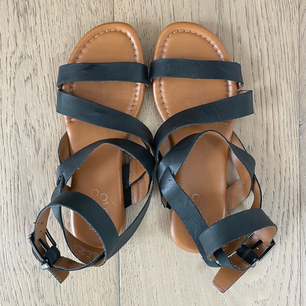 Franco Sarto flat sandals.